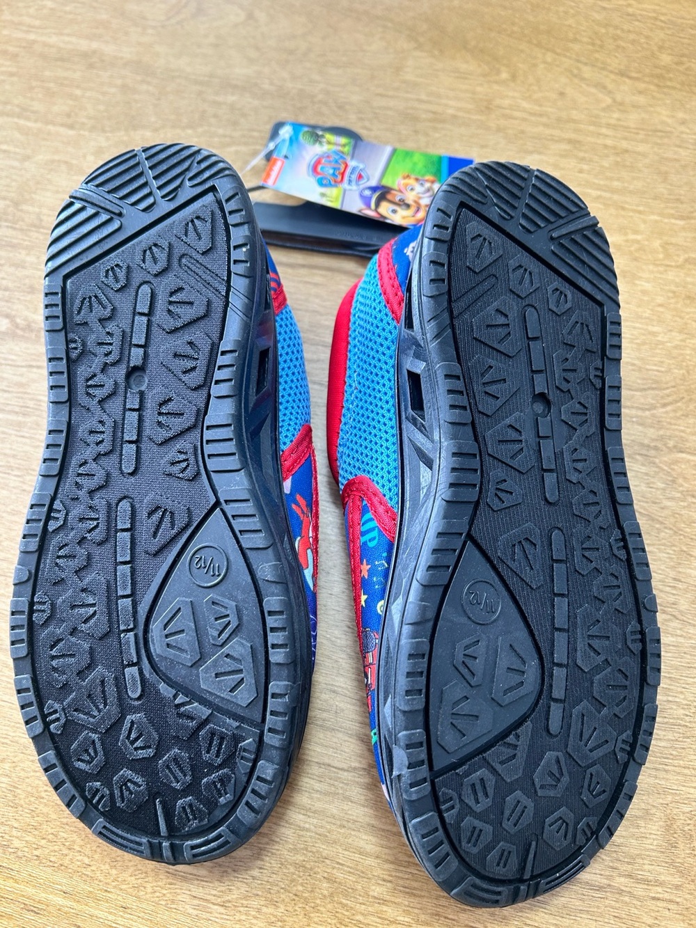 Paw Patrol Kids Water Shoes in Blue and Red - Character Design - Picture 3 of 5